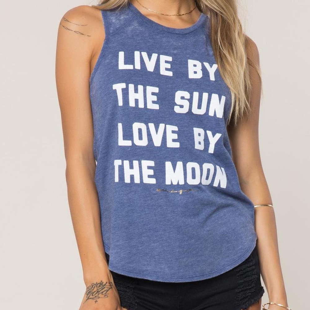 Spiritual Gangster Sun & Moon Muscle Tank